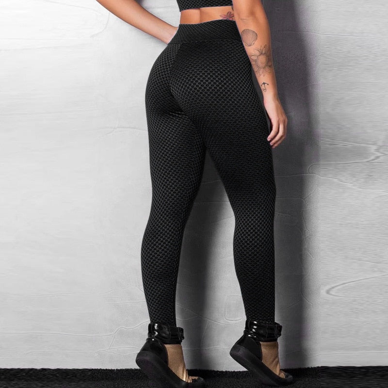 Printed Slim Tights Running Pants