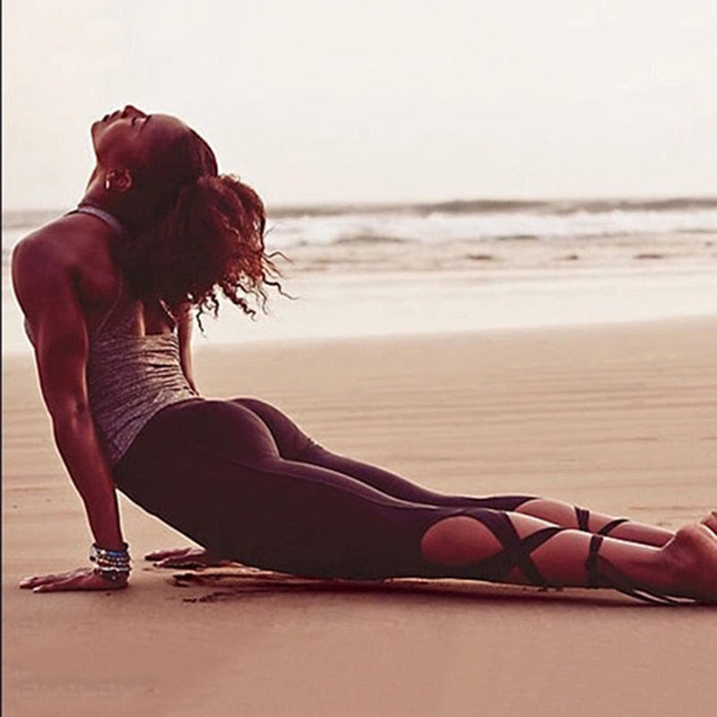 Solid Bandage Gym Legging