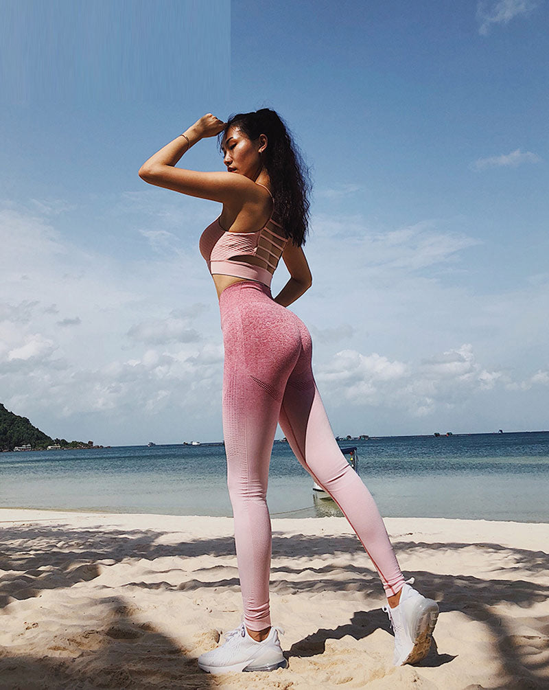 High Waist Seamless Yoga Pants