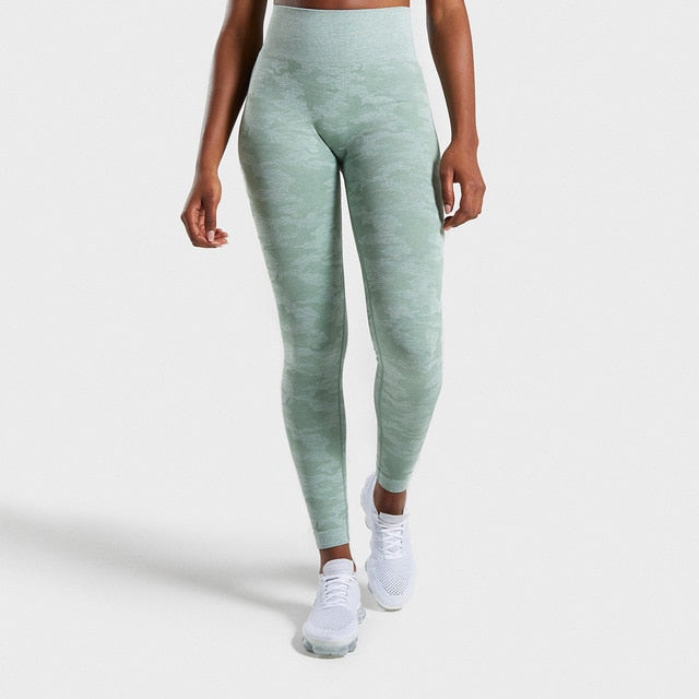 Camouflage High Waisted Yoga Pant