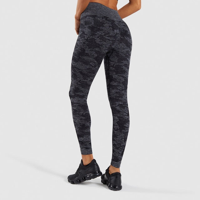 Camouflage High Waisted Yoga Pant
